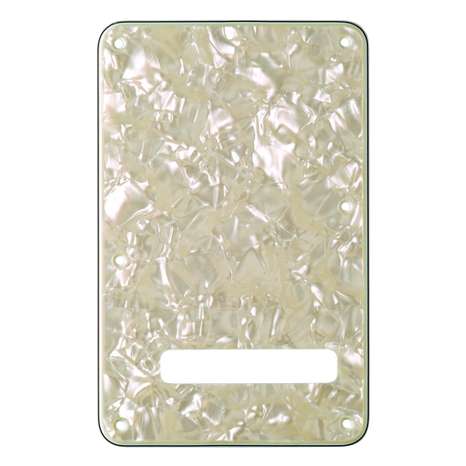 Fender Backplate Stratocaster Aged White Moto 4-Ply - 991328000