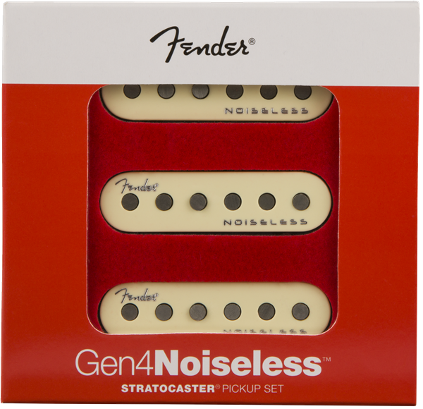 Fender Generation 4 Noiseless Strat Pickups - Set of 3