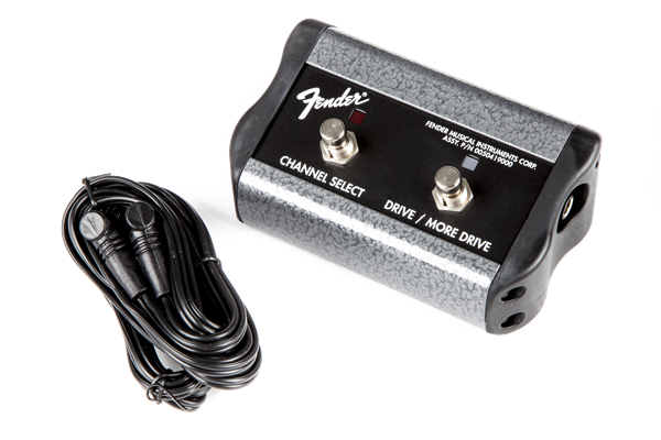 Fender 2-Button 3-Function Footswitch: Channel / Gain / More Gain with 1/4" Jack - 994062000