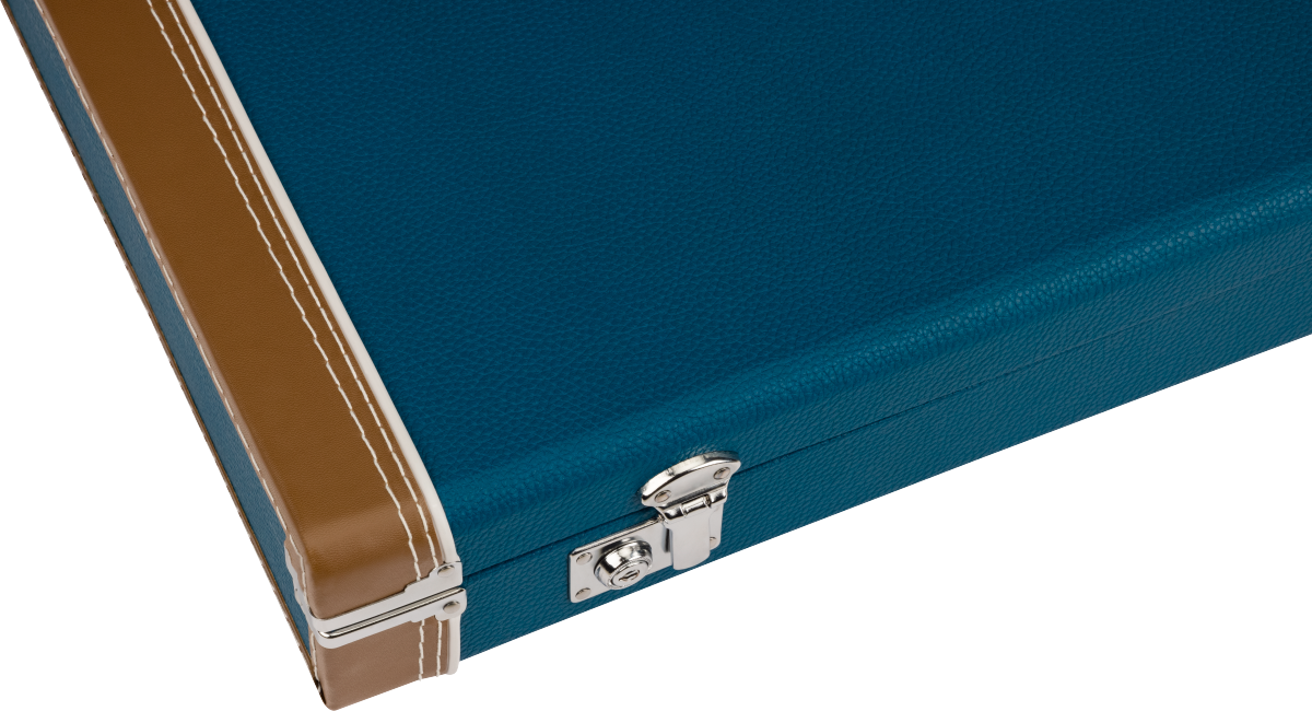 Fender Classic Series Wood Case - Strat/Tele Lake Placid Blue Cases