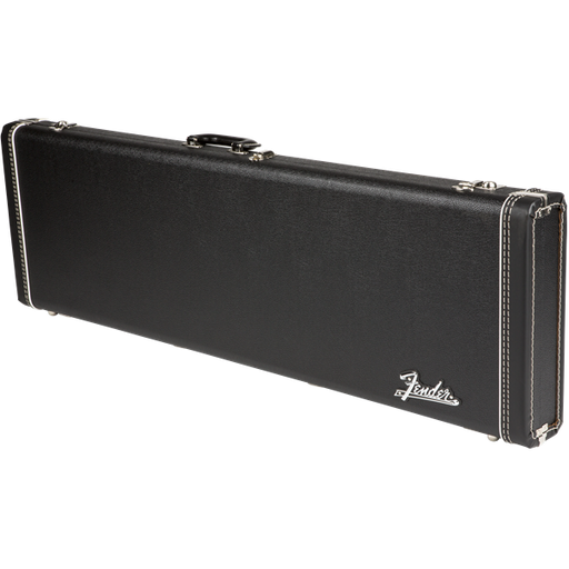 Fender G&G Deluxe Precision Bass Hardshell Case Black with Orange Plush Interior Fender Amp Logo