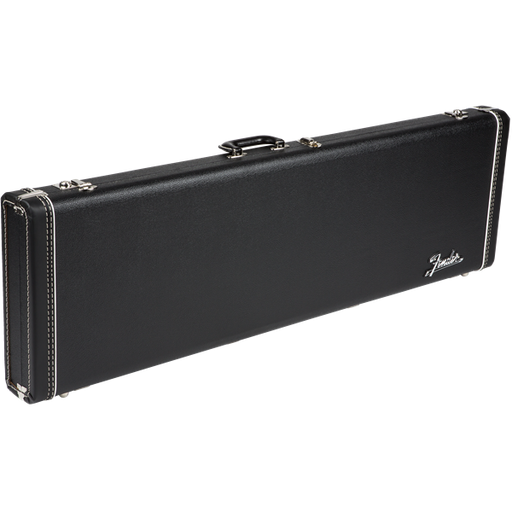 Fender G&G Deluxe Jazz Bass Hardshell Case Black with Orange Plush Interior Fender Amp Logo