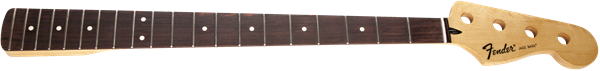 Fender Standard Series Jazz Bass Neck 20 Medium Jumbo Frets Rosewood