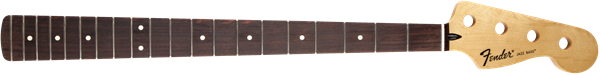 Fender Standard Series Jazz Bass Neck 20 Medium Jumbo Frets Rosewood