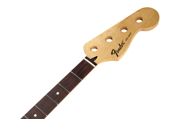 Fender Standard Series Jazz Bass Neck 20 Medium Jumbo Frets Rosewood