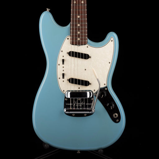 Vintage 1966 Fender Mustang 22.5" Scale Daphne Blue Refinished with OHSC