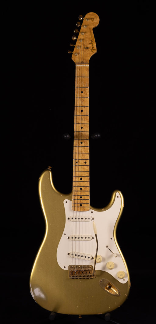 Used '96 Fender Custom Shop 50th Anniversary Diamond Dealer Stratocaster Cunetto Relic Aztec Gold