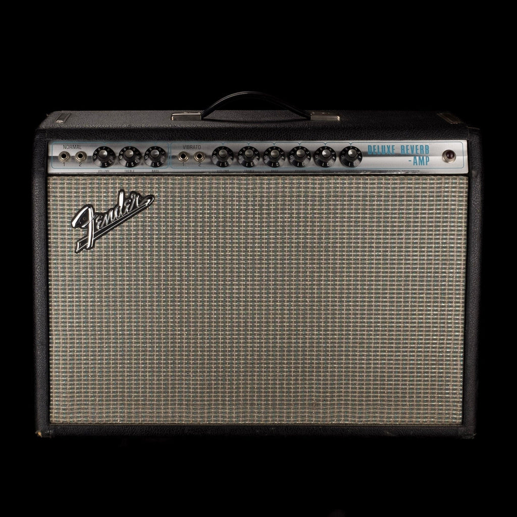 Vintage Fender Deluxe Reverb 22W 1x12 Tube Combo Amp 1964 | Cream City Music