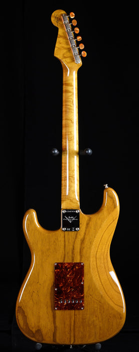 Fender Custom Shop Artisan Thinline Stratocaster Roasted Ash Body Spalted Maple Top Aged Natural