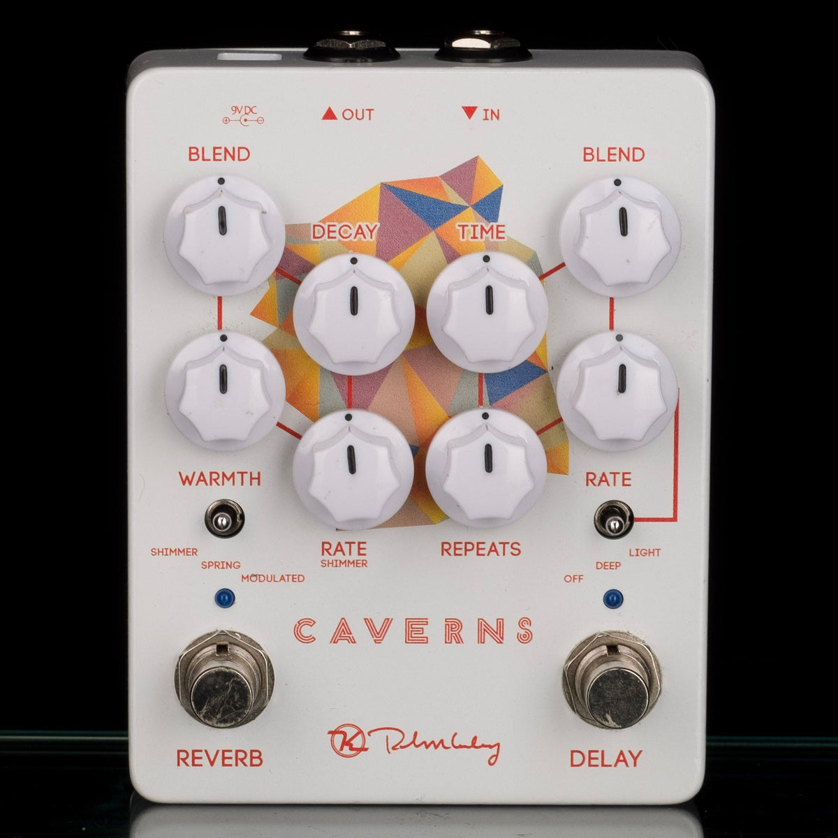 Used Keeley Caverns Delay Reverb Pedal with Box — Truetone Music