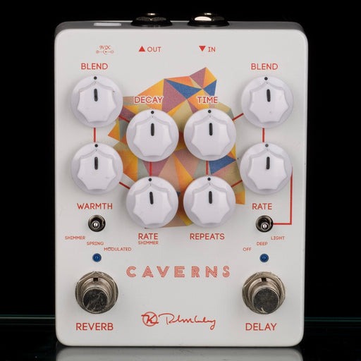 Used Keeley Caverns Delay Reverb Pedal with Box