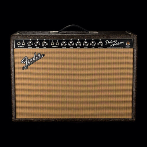 Used Fender Limited Edition '65 Deluxe Reverb Western Wheat Guitar Amp Combo