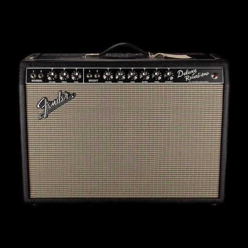 Pre Owned Fender '64 Custom Deluxe Reverb Hand-wired Guitar Amp Combo With Cover