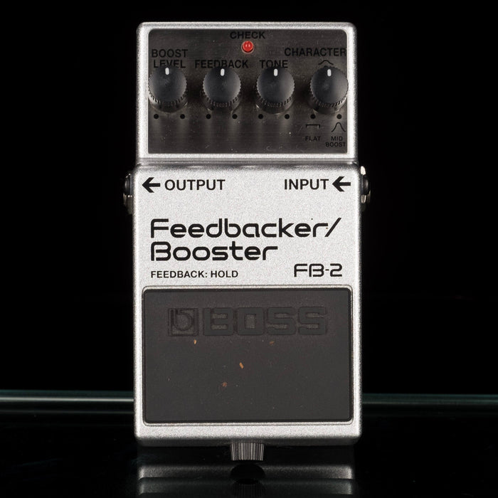 feedback pedal boss Used Boss FB-2 Feedback/Booster Pedal With Box — Truetone Music