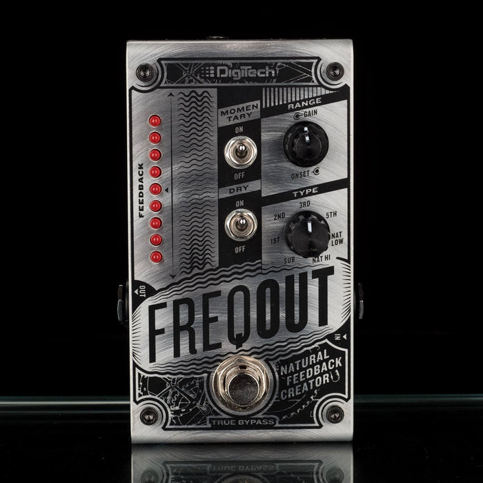 Used Digitech FreqOut Frequency Dynamic Feedback Generator Pedal With Box