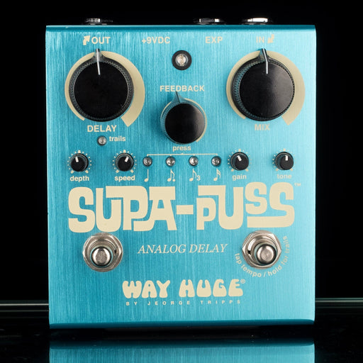 Used Way Huge WHE707 Supa-Puss Analog Delay Pedal With Box