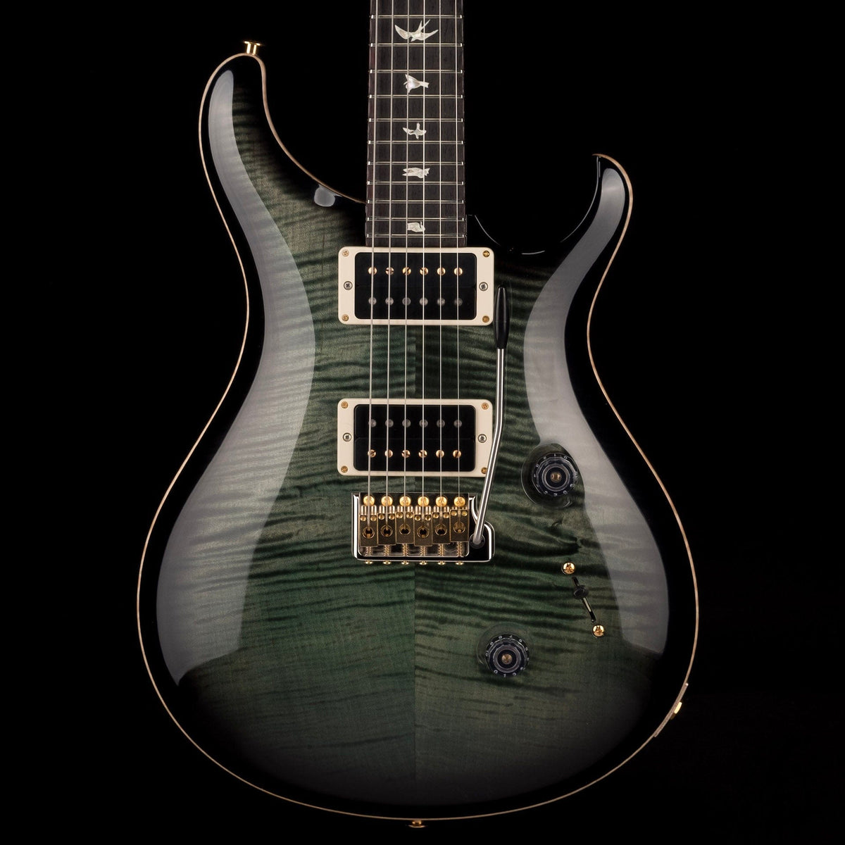 PRS Core Custom 24 10 Top Pattern Thin Custom Color Trampas Green