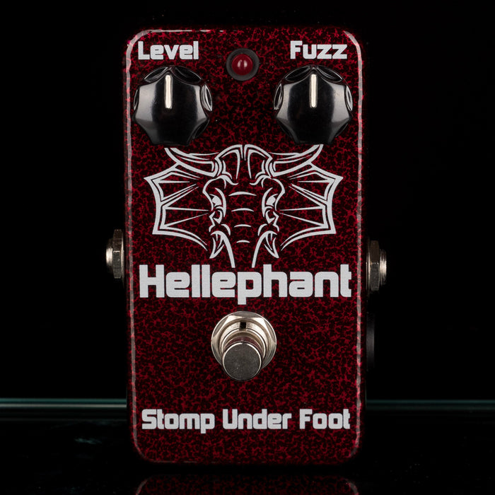 Used Stomp Under Foot Hellephant Fuzz With Box