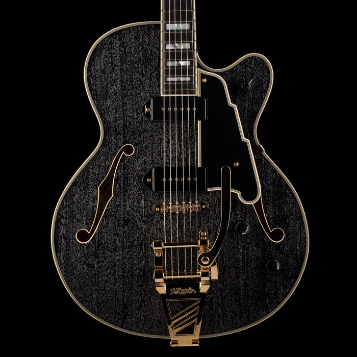 Pre Owned D'Angelico Excel '59 Black Dog With Tremolo With OHSC