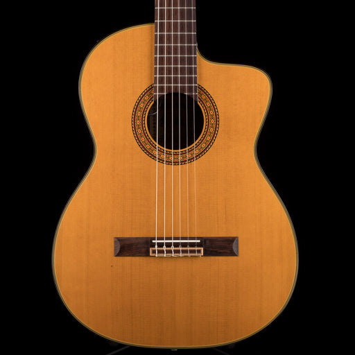 Pre Owned 2005 Takamine EC132SC Nylon Acoustic Guitar With HSC