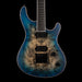 Mayones Regius 4Ever 6 String 3A Grade Eye Poplar Top Jeans Black Three Tone Blue Burst Satine Finish