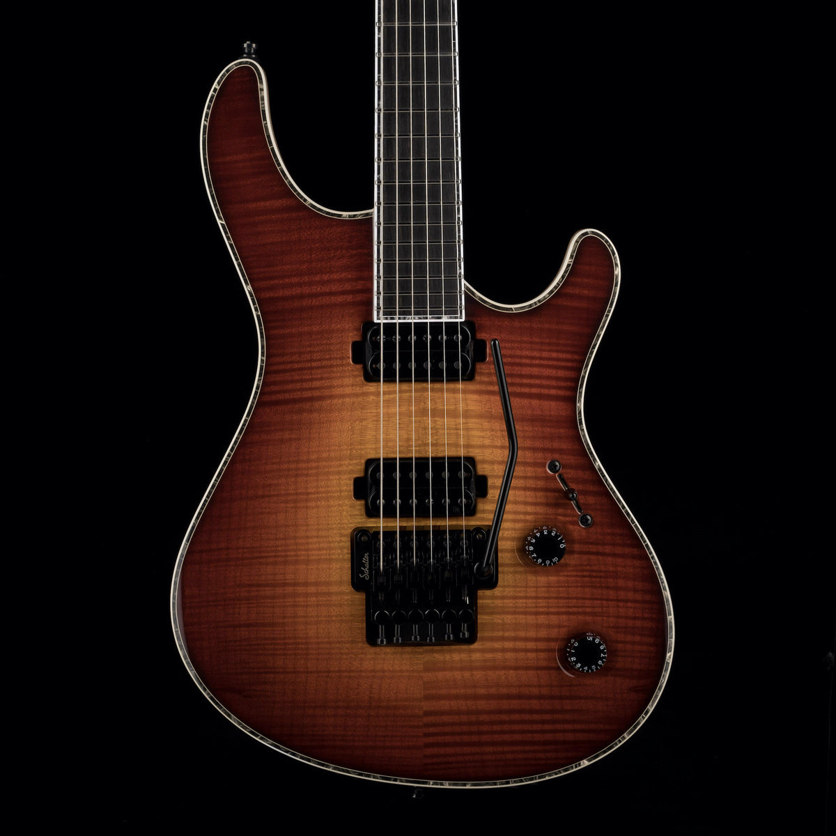 Mayones Regius Pro 6 Natural Fade 3 Tone Sunburst Electric Guitar