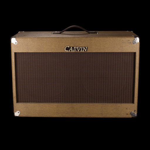 Used Carvin 2x12" Open Back Tweed Cabinet with Upgraded Speakers