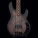 Sterling by Music Man StringRay Ray34 Poplar Burl Top Trans Black Satin