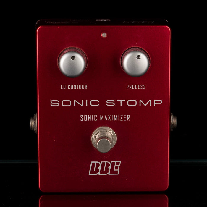 bbe pedals Used BBE Sonic Stomp Sonic Maximizer Pedal With Box — Truetone Music