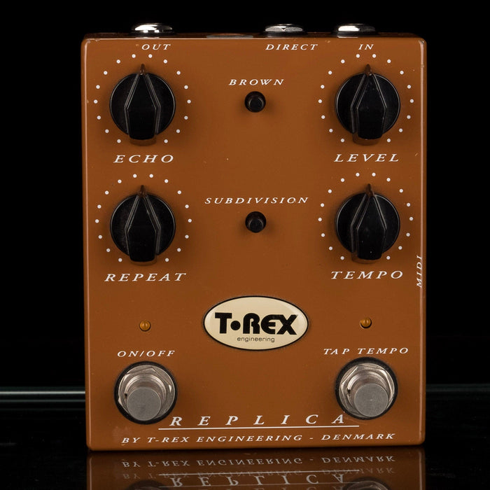 t rex delay pedal Used T-Rex Engineering Replica Delay Pedal With Box — Truetone Music