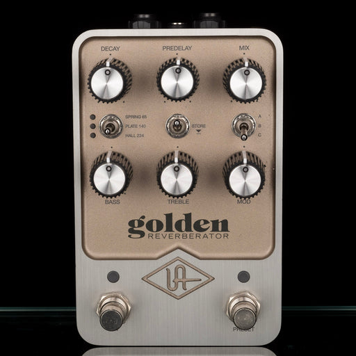 Used Universal Audio Golden Reverberator Pedal With Box