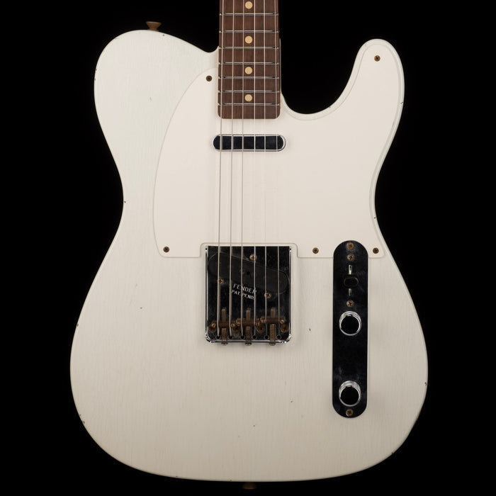 Fender Custom Shop Limited Edition 1959 Telecaster Journeyman Relic Aged Olympic White With Case