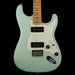 Used Fender Noventa Stratocaster Maple Fingerboard Surf Green Electric Guitar With Bag