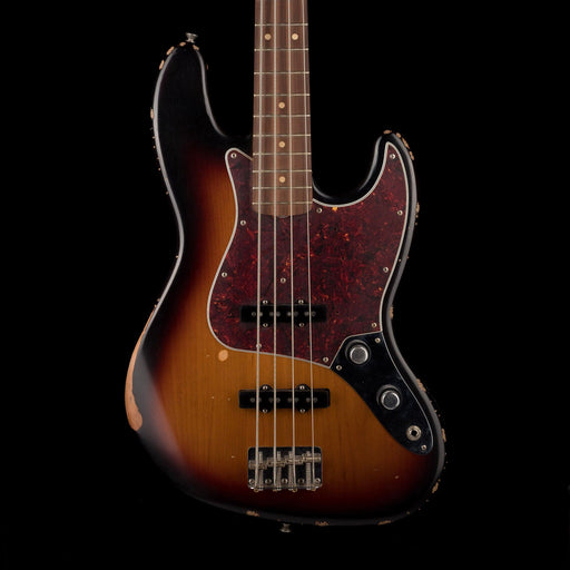 Used Fender 60th Anniversary Road Worn Jazz Bass 3-Tone Sunburst with OHSC