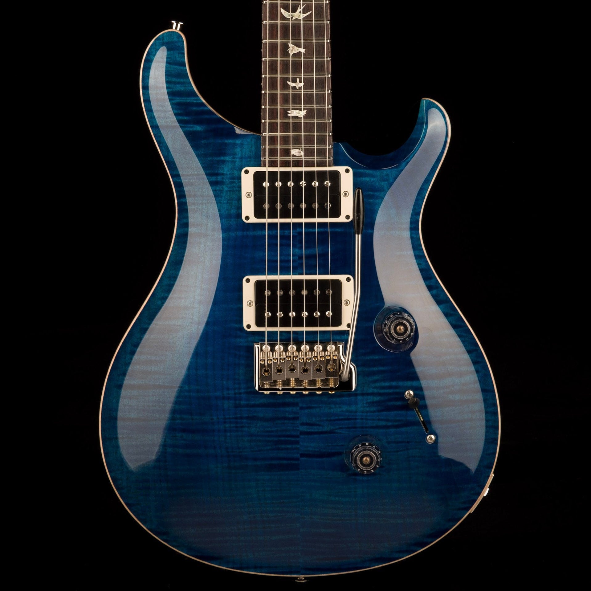 PRS Core Custom 24 Pattern Thin Custom Color Blue Matteo With Case - 2 ...