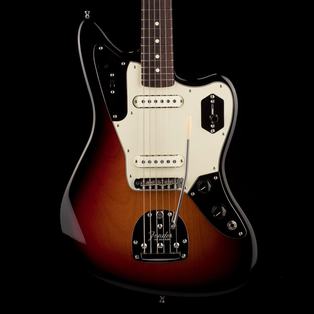 Used 2019 Fender American Professional Jaguar 3-Tone Sunburst with