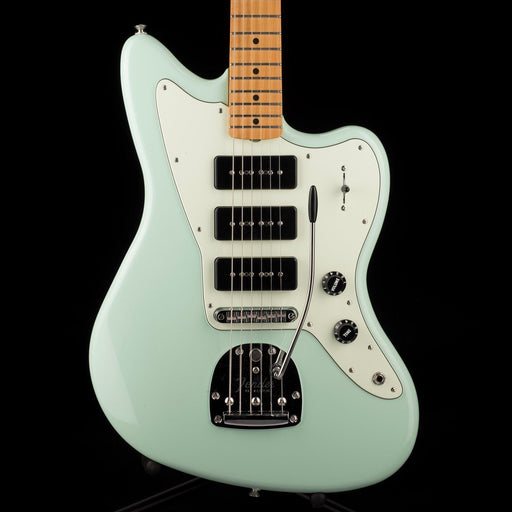 Used Fender Noventa Jazzmaster Surf Green Electric Guitar With Gig Bag