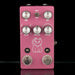 Used JHS Lucky Cat Delay Pink Guitar Effect Pedal With Box