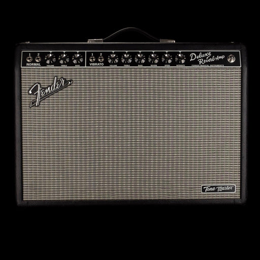 Used Fender Tone Master Deluxe Reverb Black Guitar Amp Combo