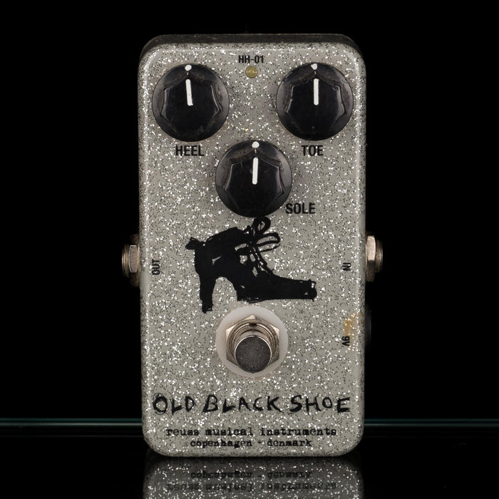 Used Reuss HH-01 Old Black Shoe Ovedrive/Distortion Guitar Effect Pedal With Box