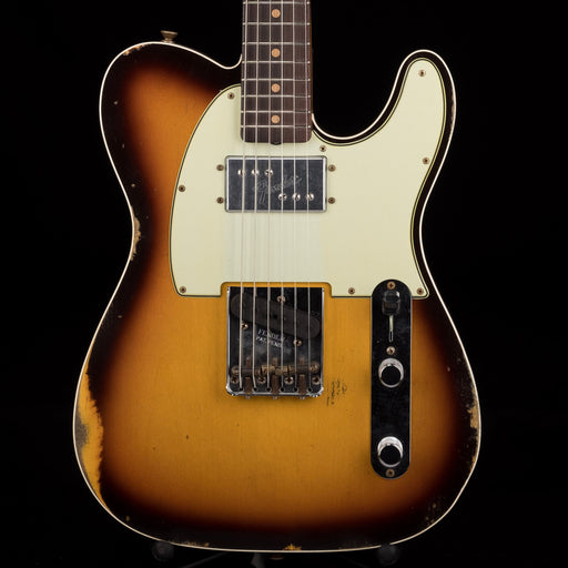 Fender Custom Shop Limited Edition CuNiFe Telecaster Custom Relic Faded Aged Chocolate 3-Tone Sunburst