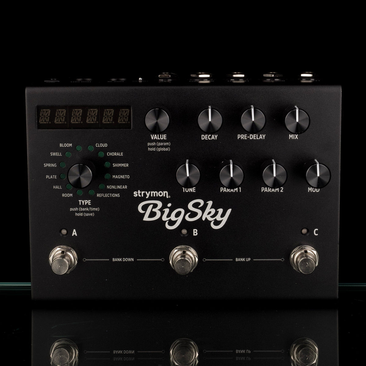 Used Strymon BigSky Reverb Limited Midnight Edition Guitar Effect