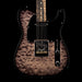 Pre Owned 2019 Fender Limited Edition American QMT Telecaster Pale Moon Trans Black With OHSC
