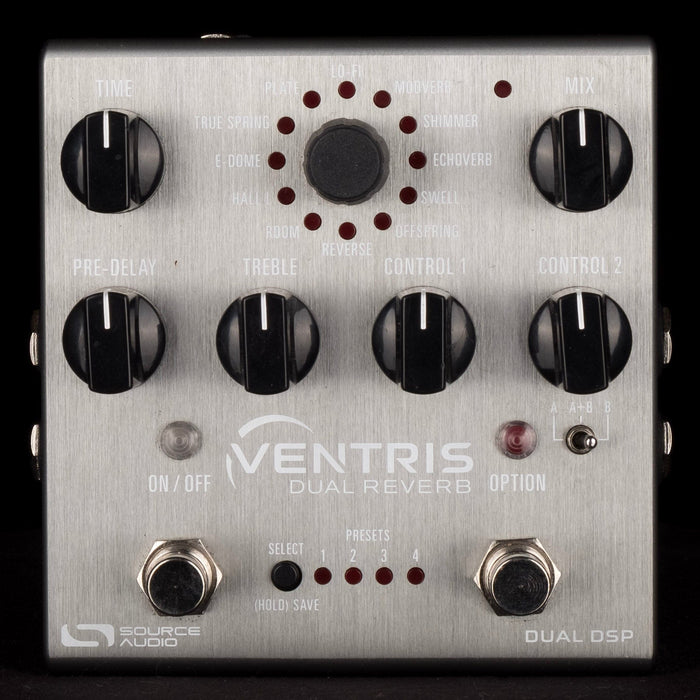 Used Source Audio Ventris Reverb Guitar Effect Pedal With Box