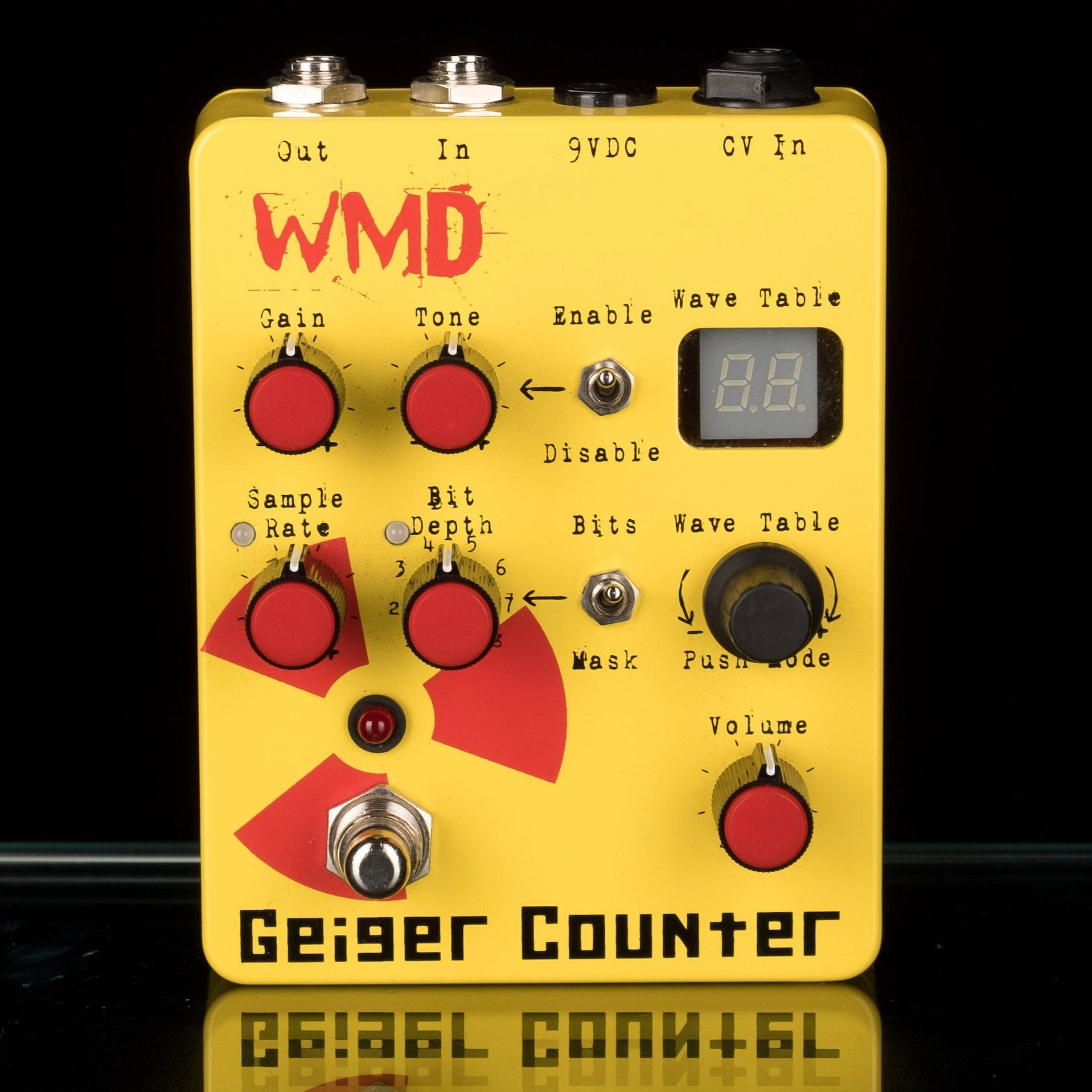 Used WMD Geiger Counter Bitcrush/Distortion/Overdrive Pedal — Truetone
