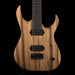 Mayones Duvell BL 7 String 27" Baritone Black Limba Trans Natural Matt Finish
