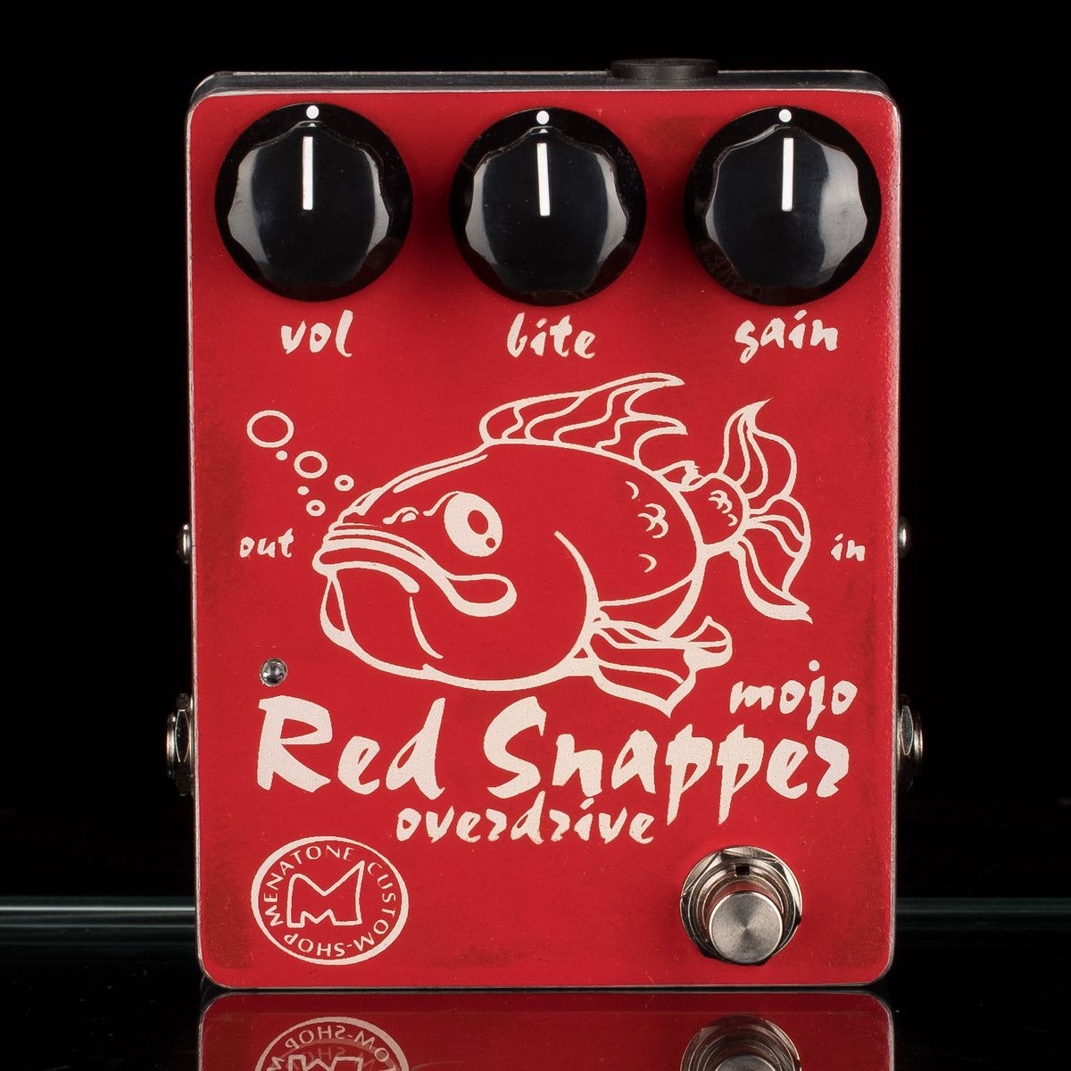 ギター Menatone The Red Snapper overdrive MK 3 Menatone - Red