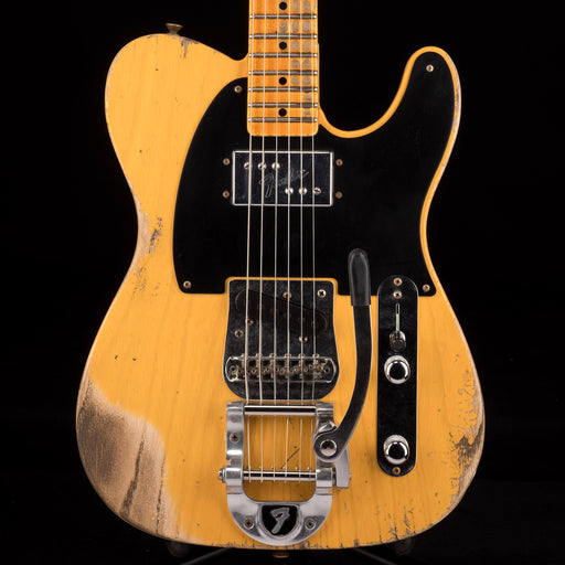 Fender Custom Shop Cunife Blackguard Telecaster W/ Bigsby Heavy Relic Aged Butterscotch Blonde