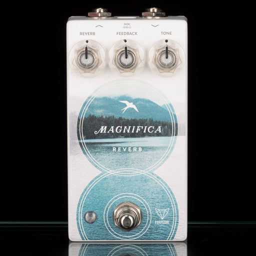 Used Foxpedal Magnifica V2 Reverb Guitar Effect Pedal With Box