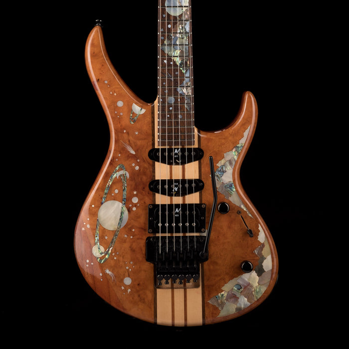 Pre Owned Planets HSS With Floyd Rose Brown Electric Guitar With Case